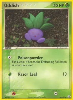 Oddish, Hidden Legends #68/101