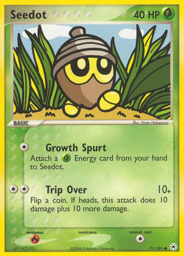 Seedot, Hidden Legends #71