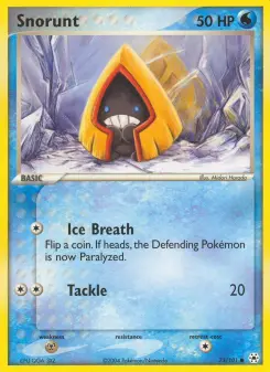 Snorunt, Hidden Legends #73/101