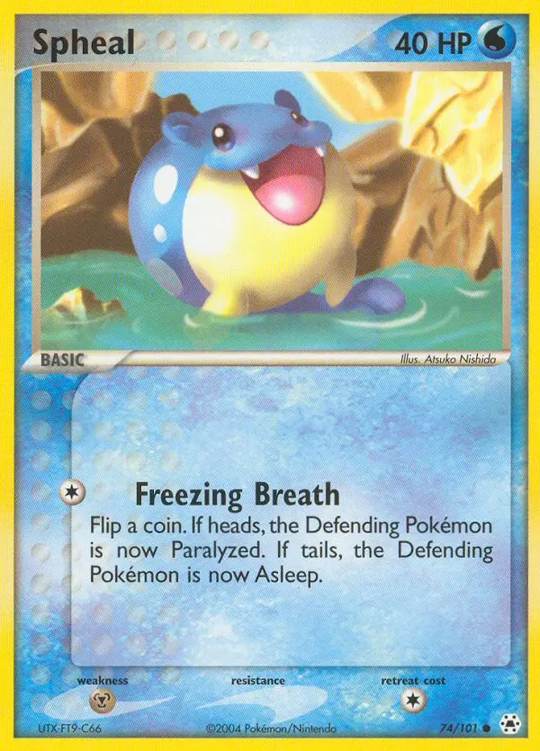 Spheal, Hidden Legends #74