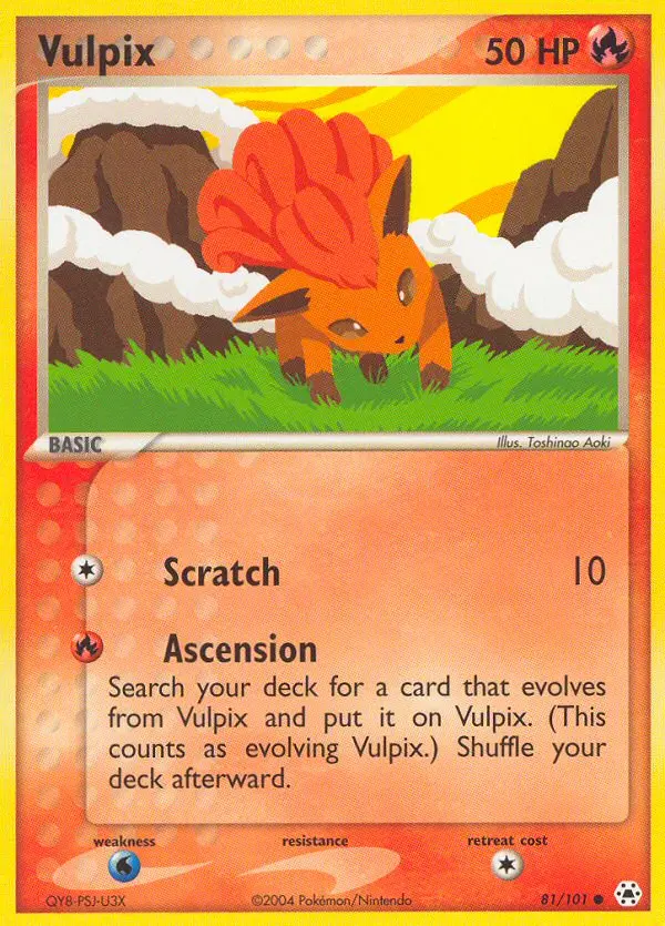Vulpix, Hidden Legends #81