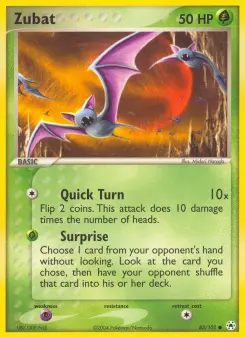 Zubat, Hidden Legends #83/101