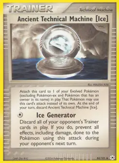 Ancient Technical Machine (Ice), Hidden Legends #84/101