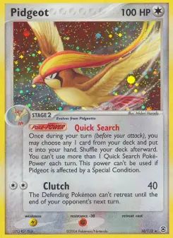 Pidgeot, FireRed & LeafGreen #10/112