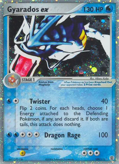 Gyarados ex, FireRed & LeafGreen #109