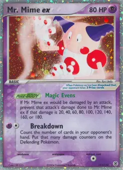 Mr. Mime ex, FireRed & LeafGreen #111/112