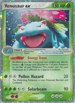 Venusaur ex, FireRed & LeafGreen #112/112