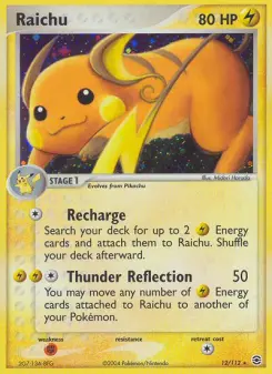 Raichu, FireRed & LeafGreen #12/112