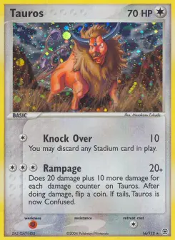 Tauros, FireRed & LeafGreen #16/112