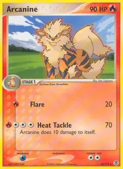 Arcanine, FireRed & LeafGreen #18/112