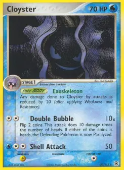 Cloyster, FireRed & LeafGreen #20/112