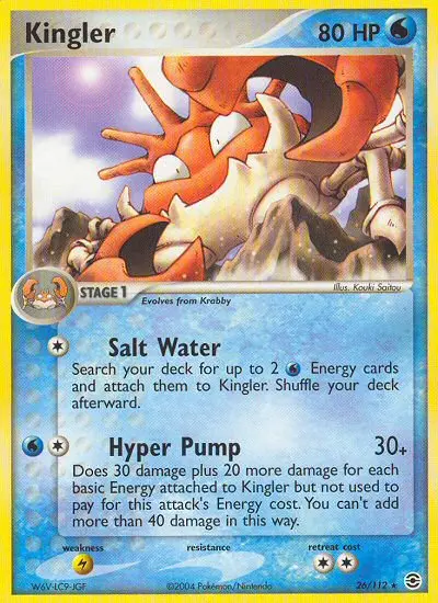 Kingler, FireRed & LeafGreen #26