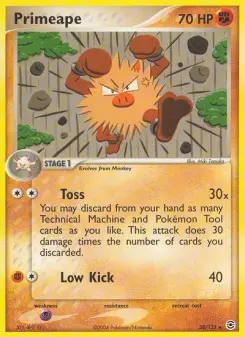 Primeape, FireRed & LeafGreen #28/112