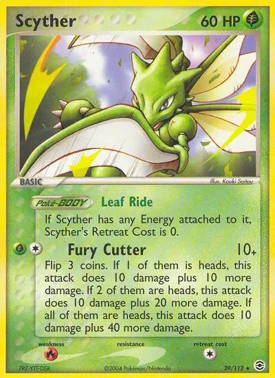 Scyther, FireRed & LeafGreen #29