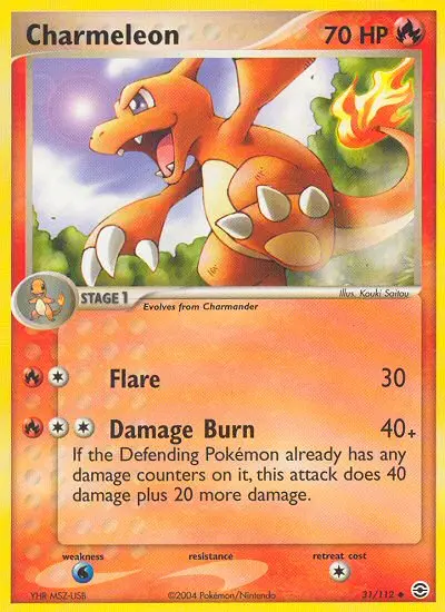 Charmeleon, FireRed & LeafGreen #31
