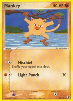 Mankey, FireRed & LeafGreen #38/112