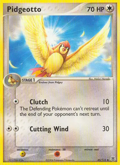 Pidgeotto, FireRed & LeafGreen #45