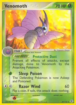 Venomoth, FireRed & LeafGreen #49/112