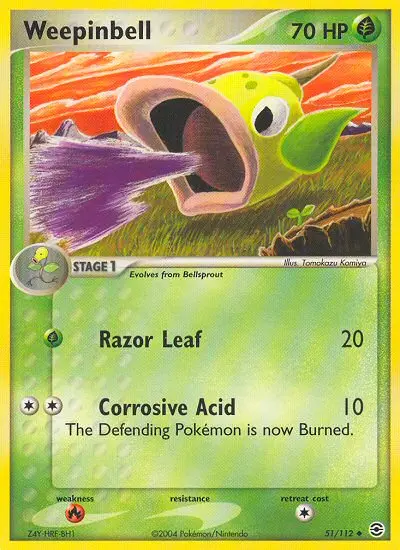 Weepinbell, FireRed & LeafGreen #51