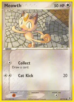 Meowth, FireRed & LeafGreen #69/112