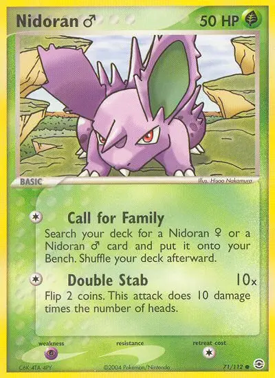 Nidoran♂, FireRed & LeafGreen #71