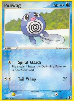 Poliwag, FireRed & LeafGreen #75/112