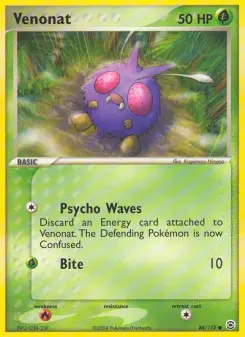 Venonat, FireRed & LeafGreen #84/112