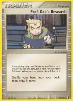 Prof. Oak's Research, FireRed & LeafGreen #98/112