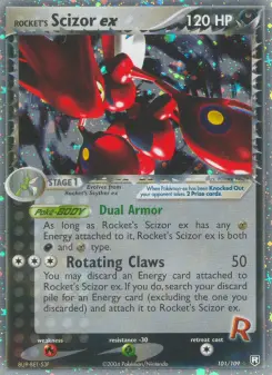 Rocket's Scizor ex, Team Rocket Returns #101/109