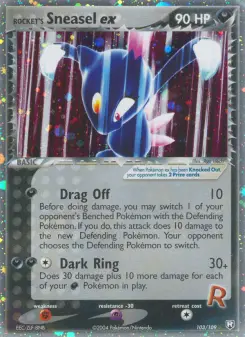 Rocket's Sneasel ex, Team Rocket Returns #103/109