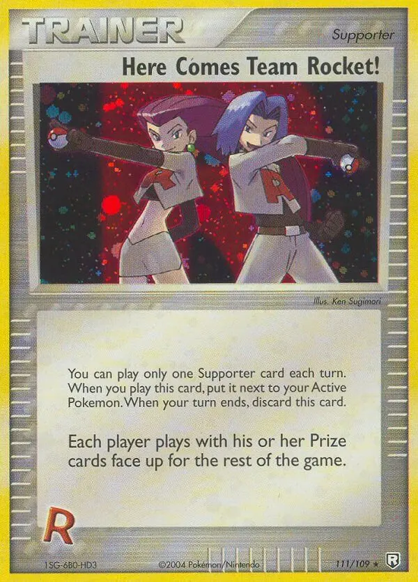 Here Comes Team Rocket!, Team Rocket Returns #111