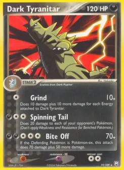 Dark Tyranitar, Team Rocket Returns #19/109
