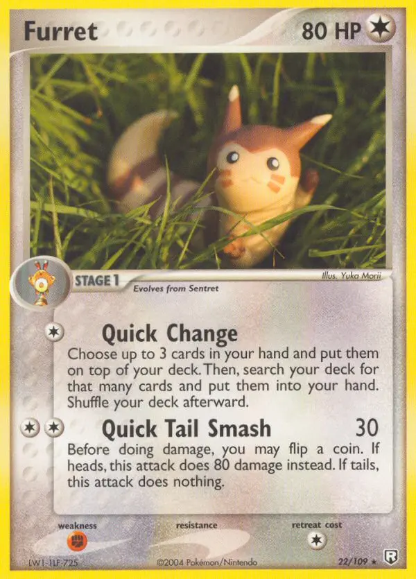 Furret, Team Rocket Returns #22