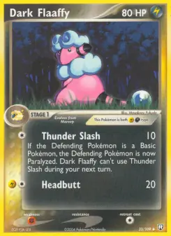 Dark Flaaffy, Team Rocket Returns #33/109