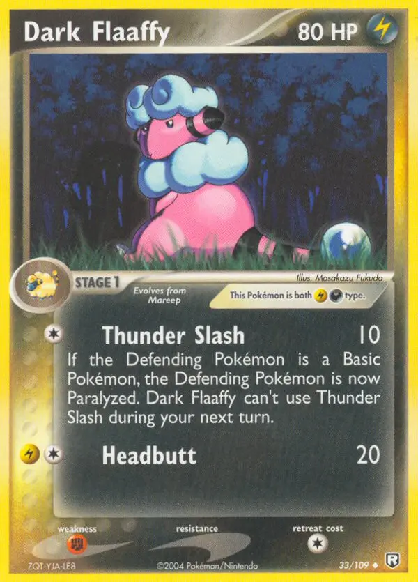 Dark Flaaffy, Team Rocket Returns #33