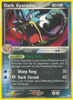 Dark Gyarados, Team Rocket Returns #36/109
