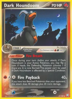 Dark Houndoom, Team Rocket Returns #37/109