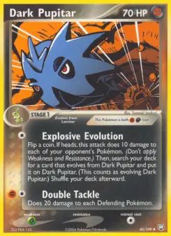 Dark Pupitar, Team Rocket Returns #40/109