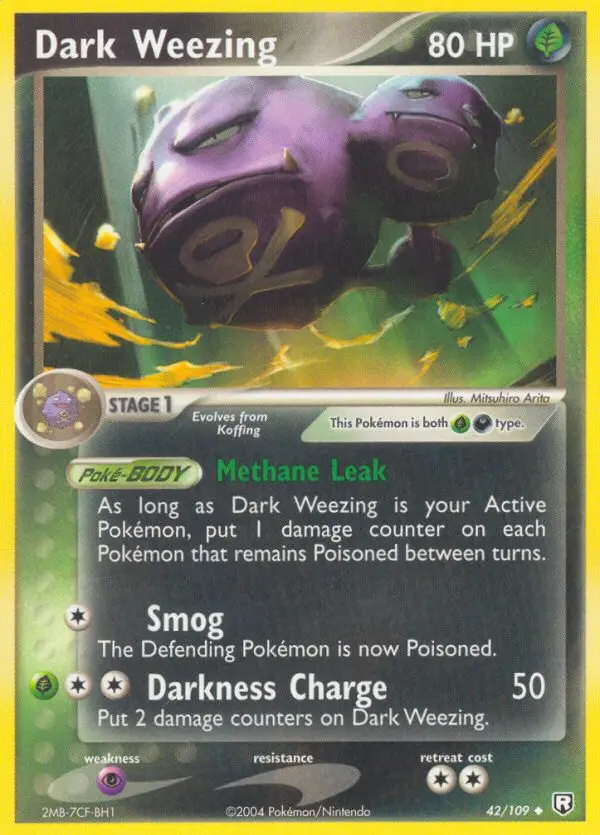 Dark Weezing, Team Rocket Returns #42