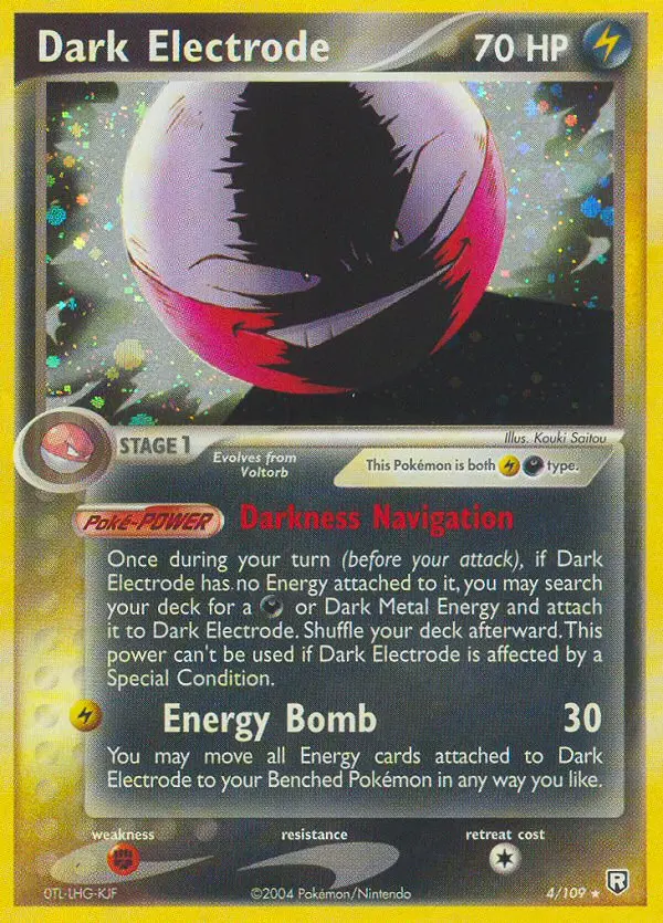 Dark Electrode, Team Rocket Returns #4