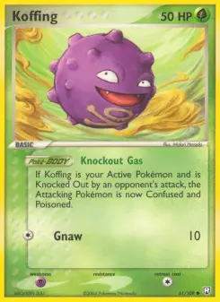 Koffing, Team Rocket Returns #61/109