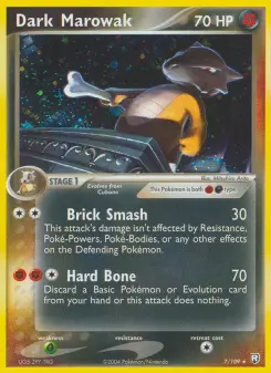 Dark Marowak, Team Rocket Returns #7/109