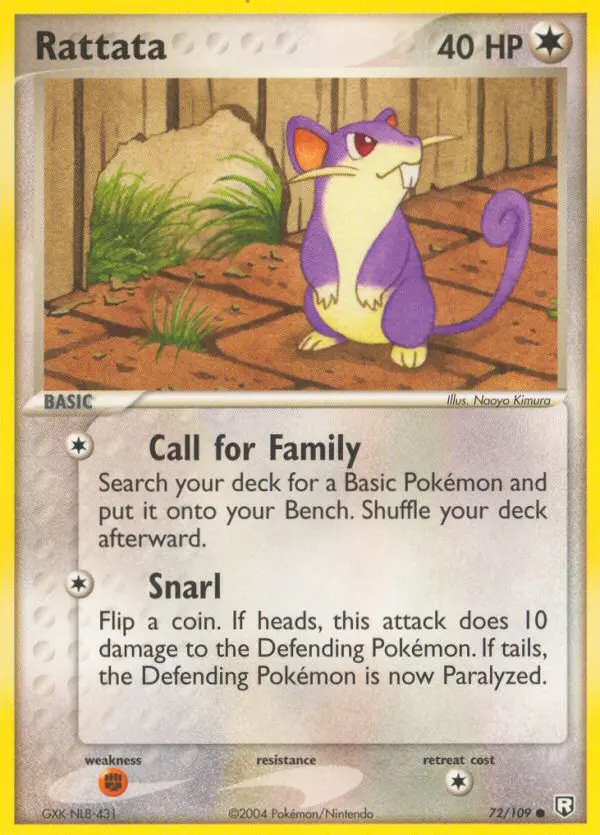 Rattata, Team Rocket Returns #72