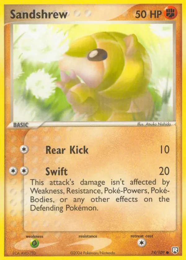 Sandshrew, Team Rocket Returns #74
