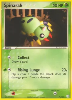Spinarak, Team Rocket Returns #78/109