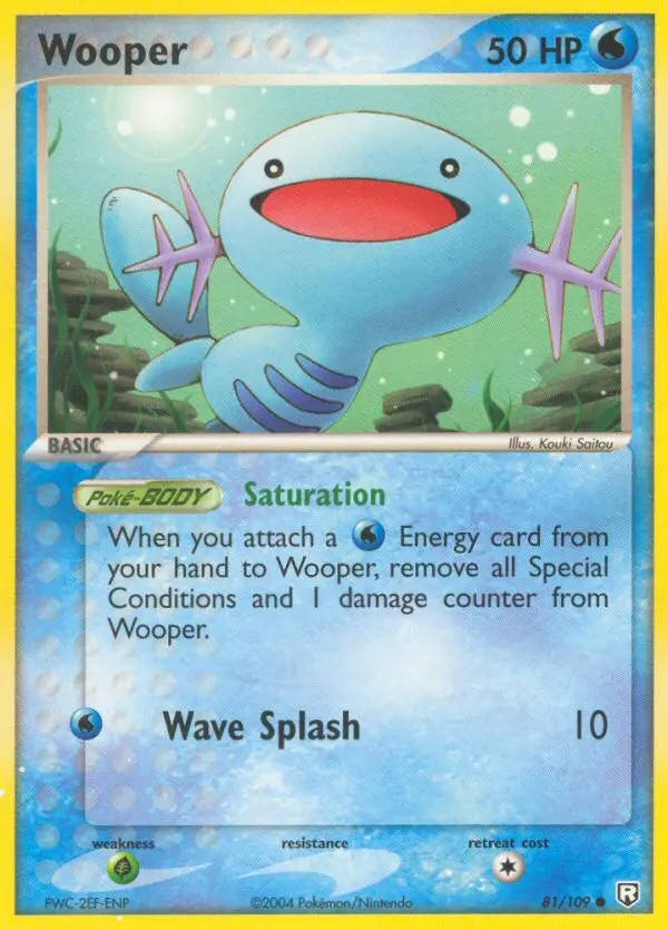 Wooper, Team Rocket Returns #81