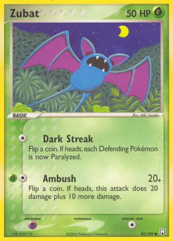 Zubat, Team Rocket Returns #82