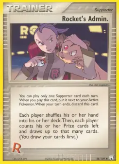 Rocket's Admin., Team Rocket Returns #86/109