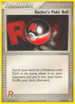 Rocket's Poké Ball, Team Rocket Returns #89/109