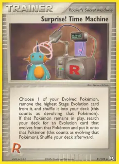 Surprise! Time Machine, Team Rocket Returns #91/109